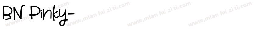 BN Pinky字体转换